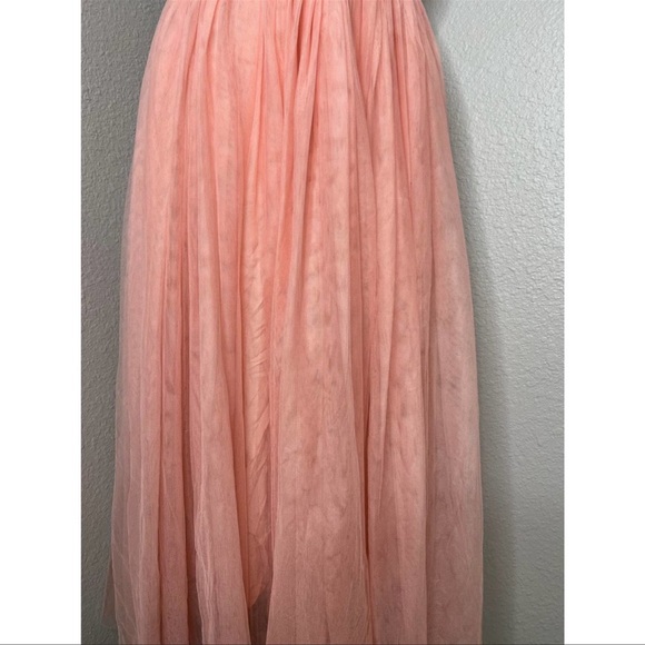 SAU LEE Selina Dress in Pink & Blush - Picture 4 of 5